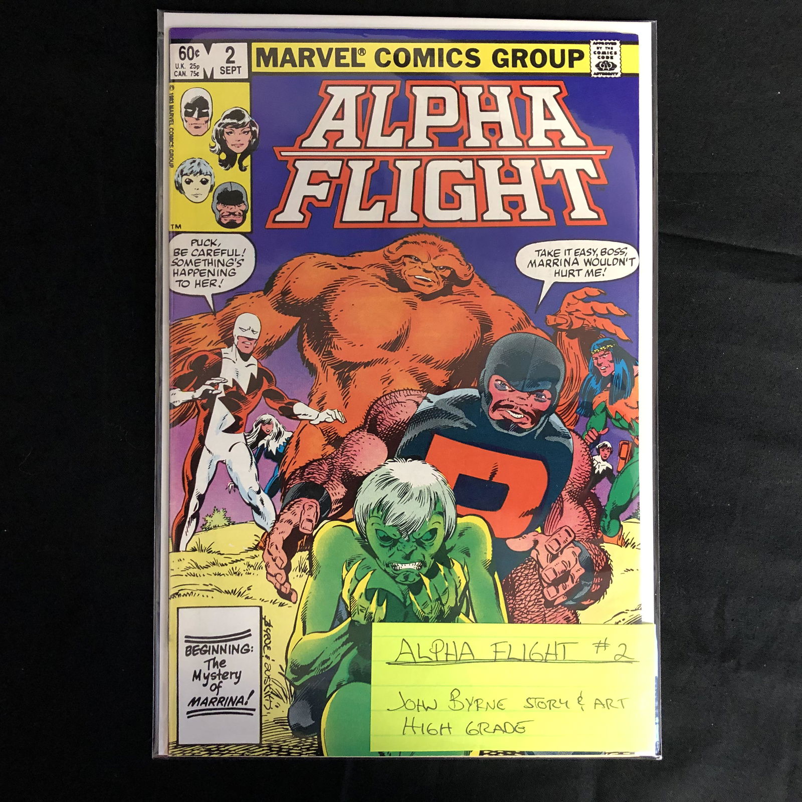 ALPHA FLIGHT #2 (MARVEL COMICS) (1 of 1)