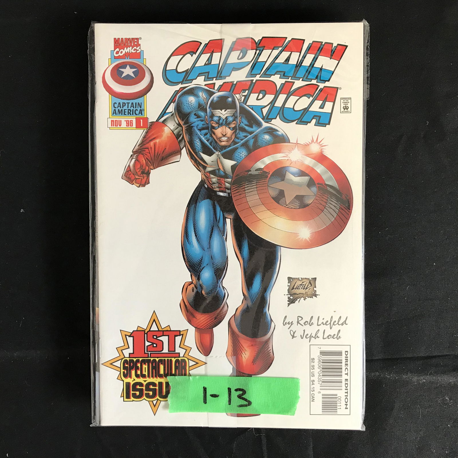 CAPTAIN AMERICA 1-13 (MARVEL COMICS) (1 of 1)
