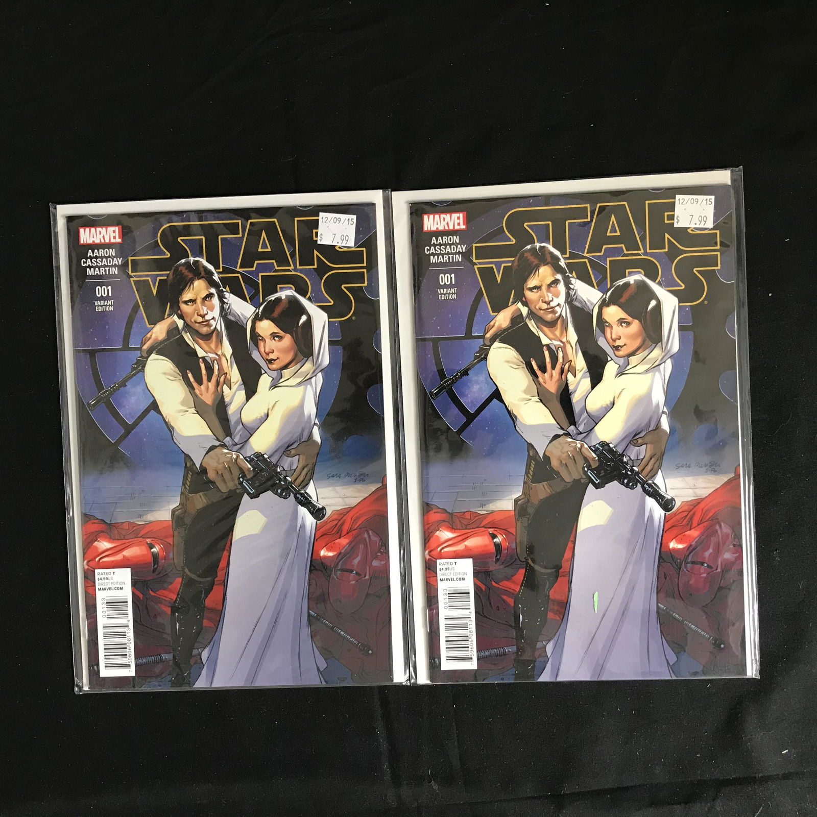 STAR WARS 001 COMIC BOOK LOT (MARVEL COMICS) Variant (1 of 1)