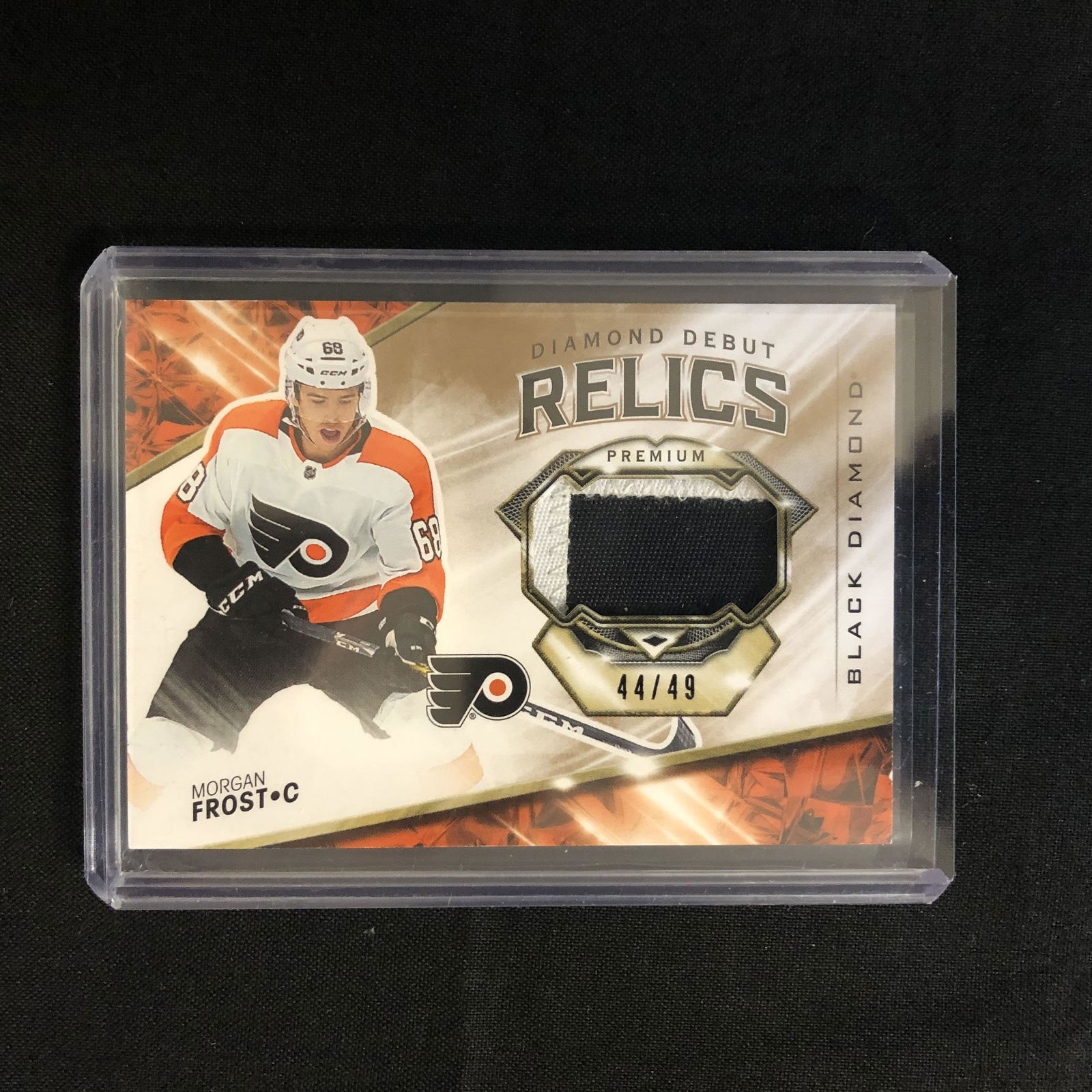 2019-20 SPx Premium Diamond Relics Debut Patch 44/49 (1 of 1)