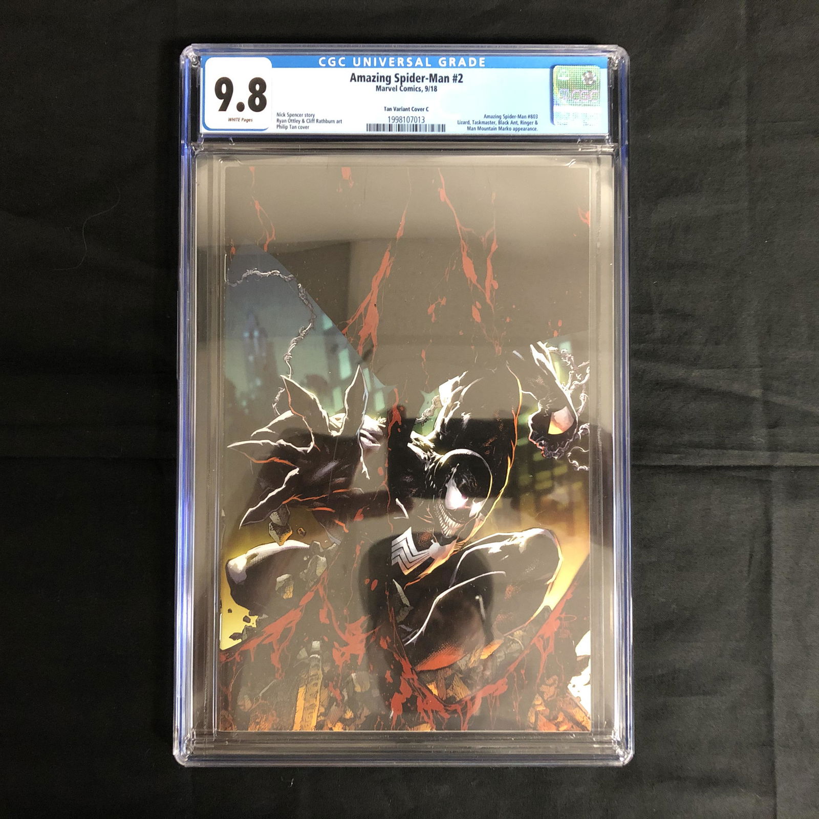 AMAZING SPIDER-MAN #2 CGC GRADE 9.8 (MARVEL COMICS) (1 of 1)