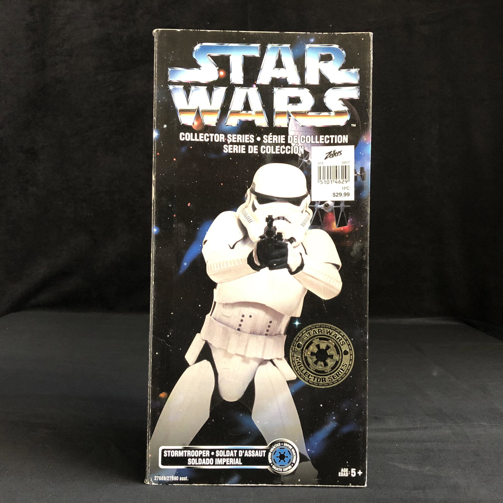 1995 MINT IN BOX STAR WARS COLLECTOR SERIES FIGURINE: 1995 MINT IN BOX STAR WARS COLLECTOR SERIES FIGURINE STORM TROOPER