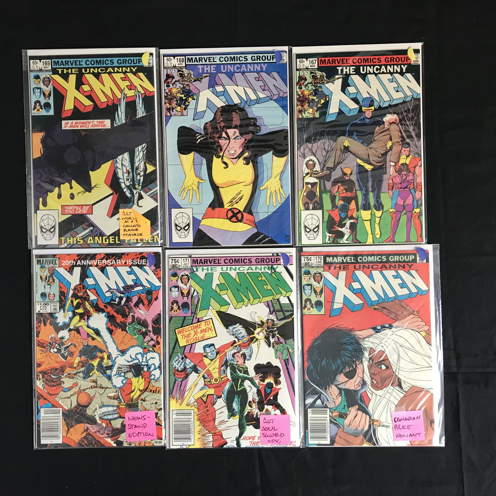 MIXED X-MEN COMIC BOOK LOT (1 of 1)