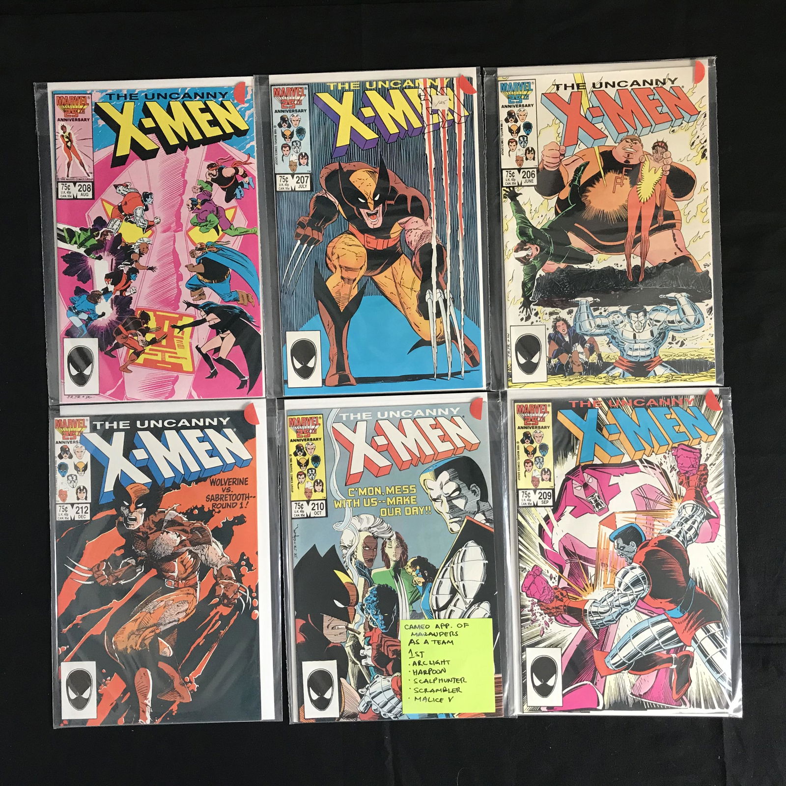 MIXED X-MEN COMIC BOOK LOT (1 of 1)