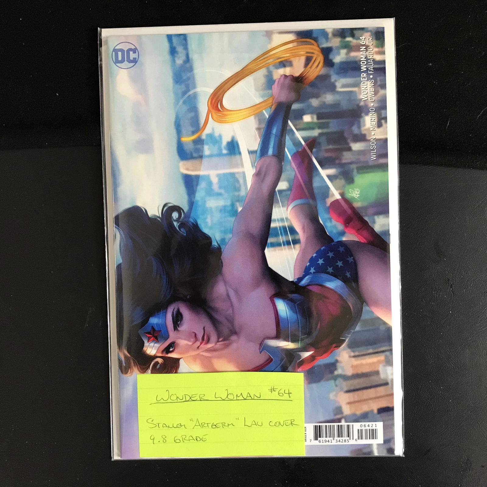 WONDER WOMAN #64 (DC COMICS) Artgerm Cover (1 of 1)