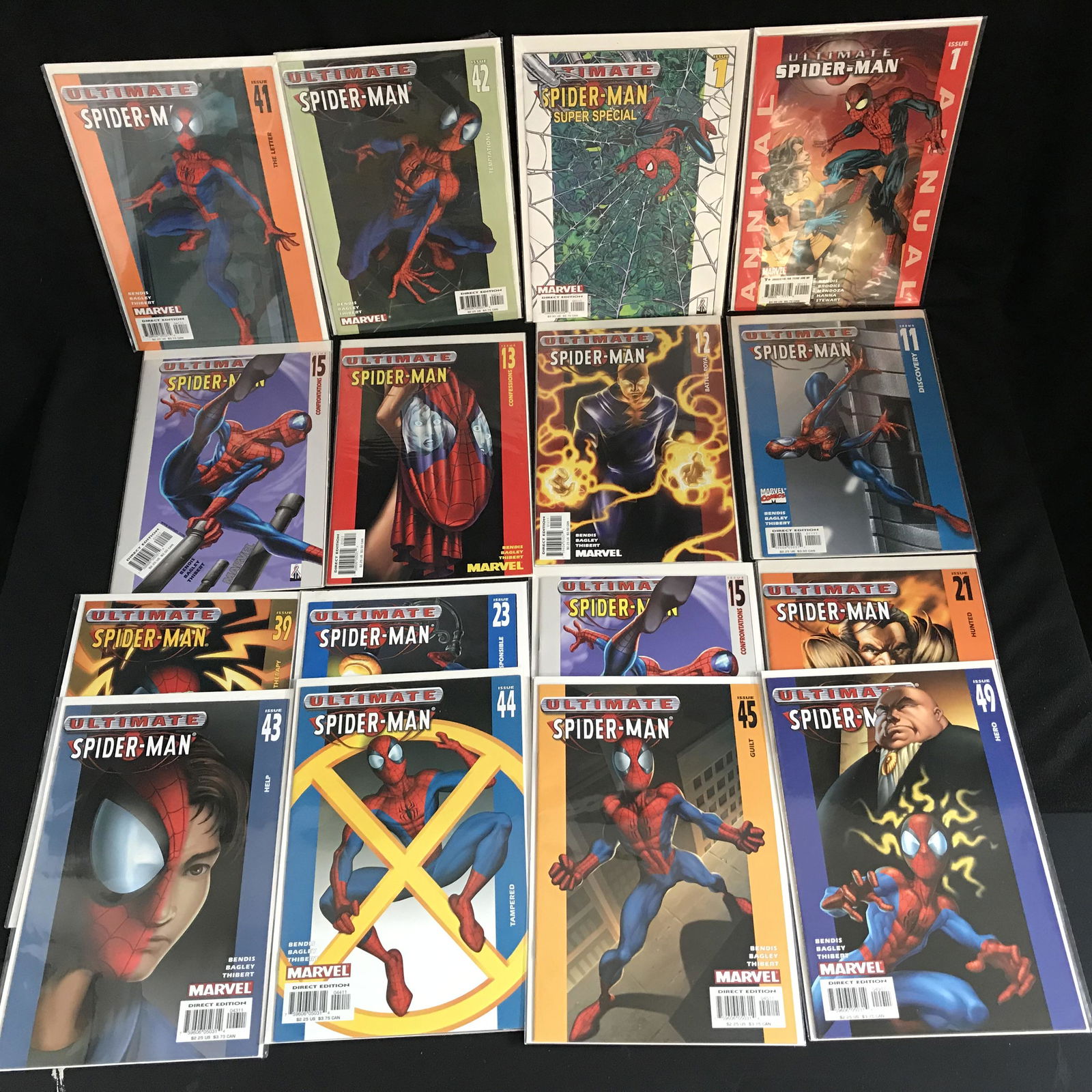 ULTIMATE SPIDER-MAN COMIC BOOK LOT (MARVEL COMICS) (1 of 1)