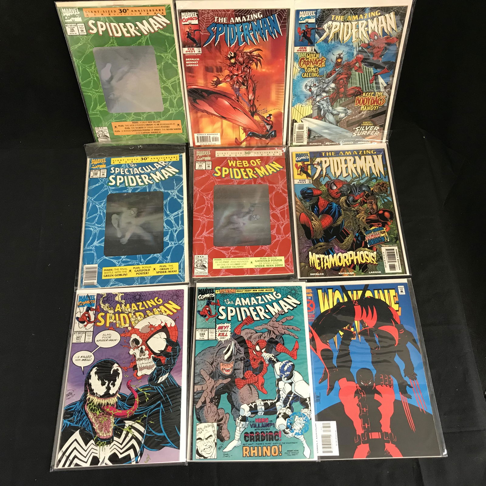 MIXED SPIDER-MAN COMIC BOOK LOT (MARVEL COMICS) (1 of 1)