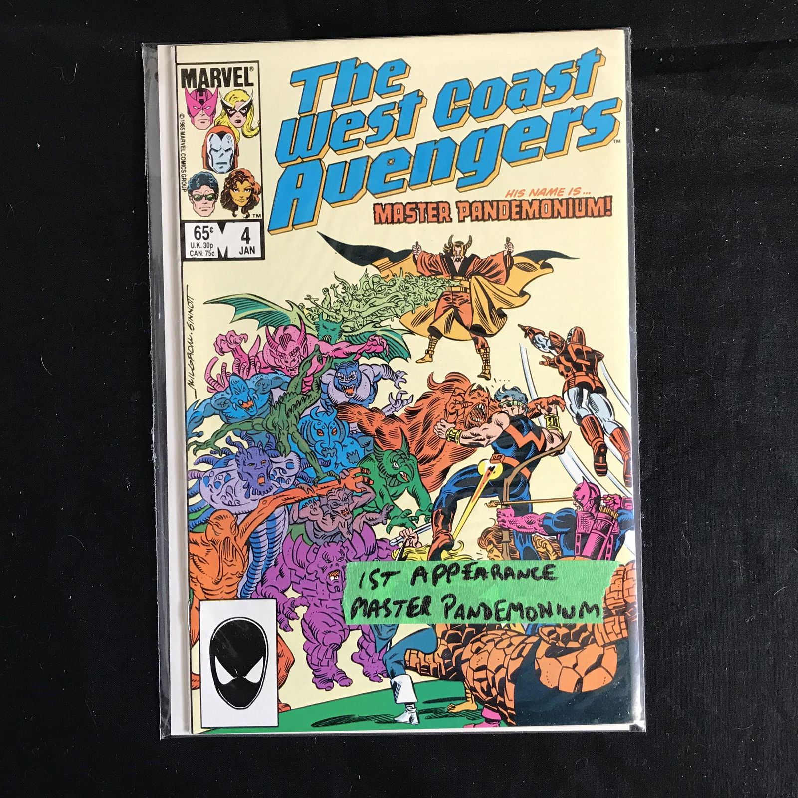 THE WEST COAST AVENGERS #4 (MARVEL COMICS) (1 of 1)