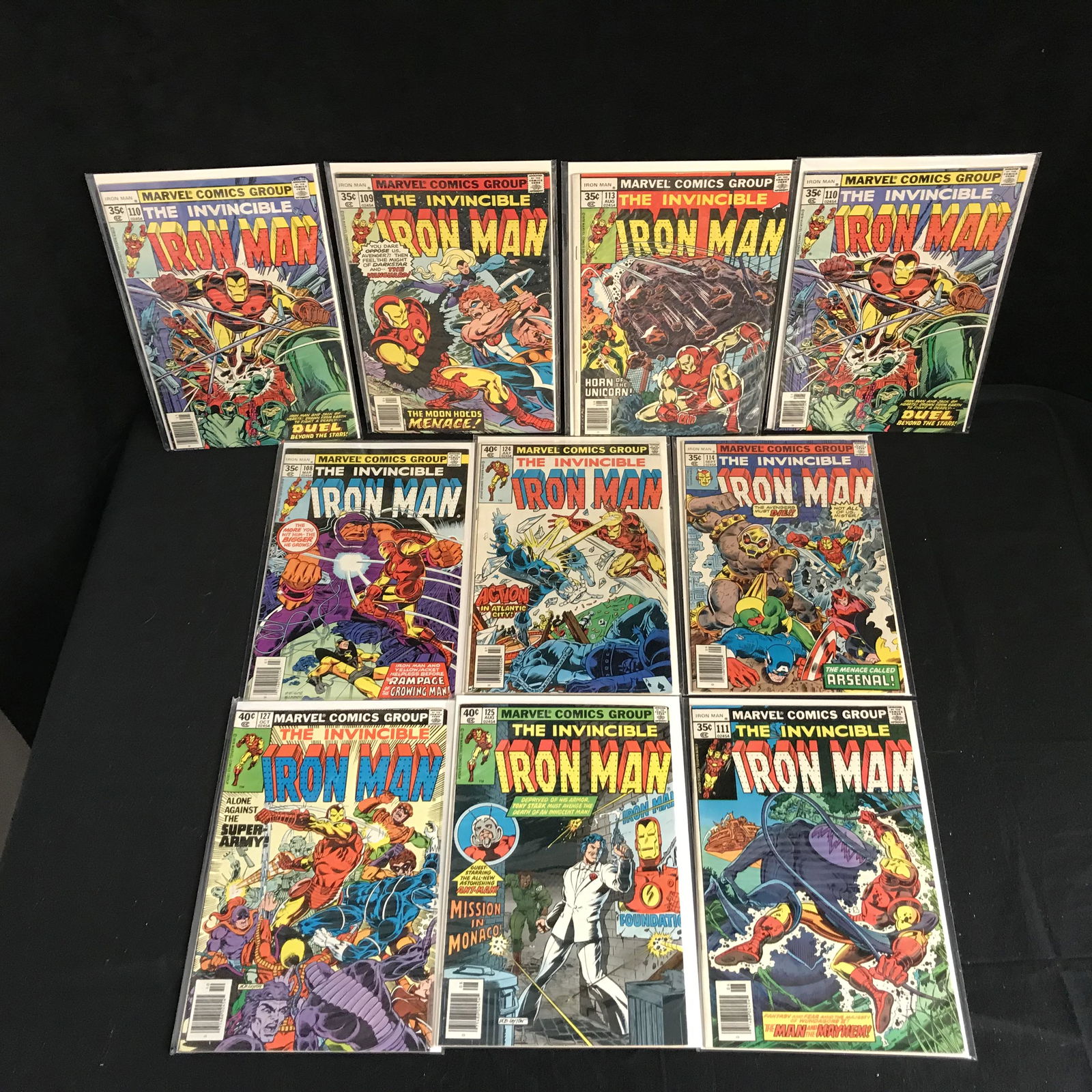 THE INVINCIBLE COMIC BOOK LOT (MARVEL COMICS) (1 of 1)
