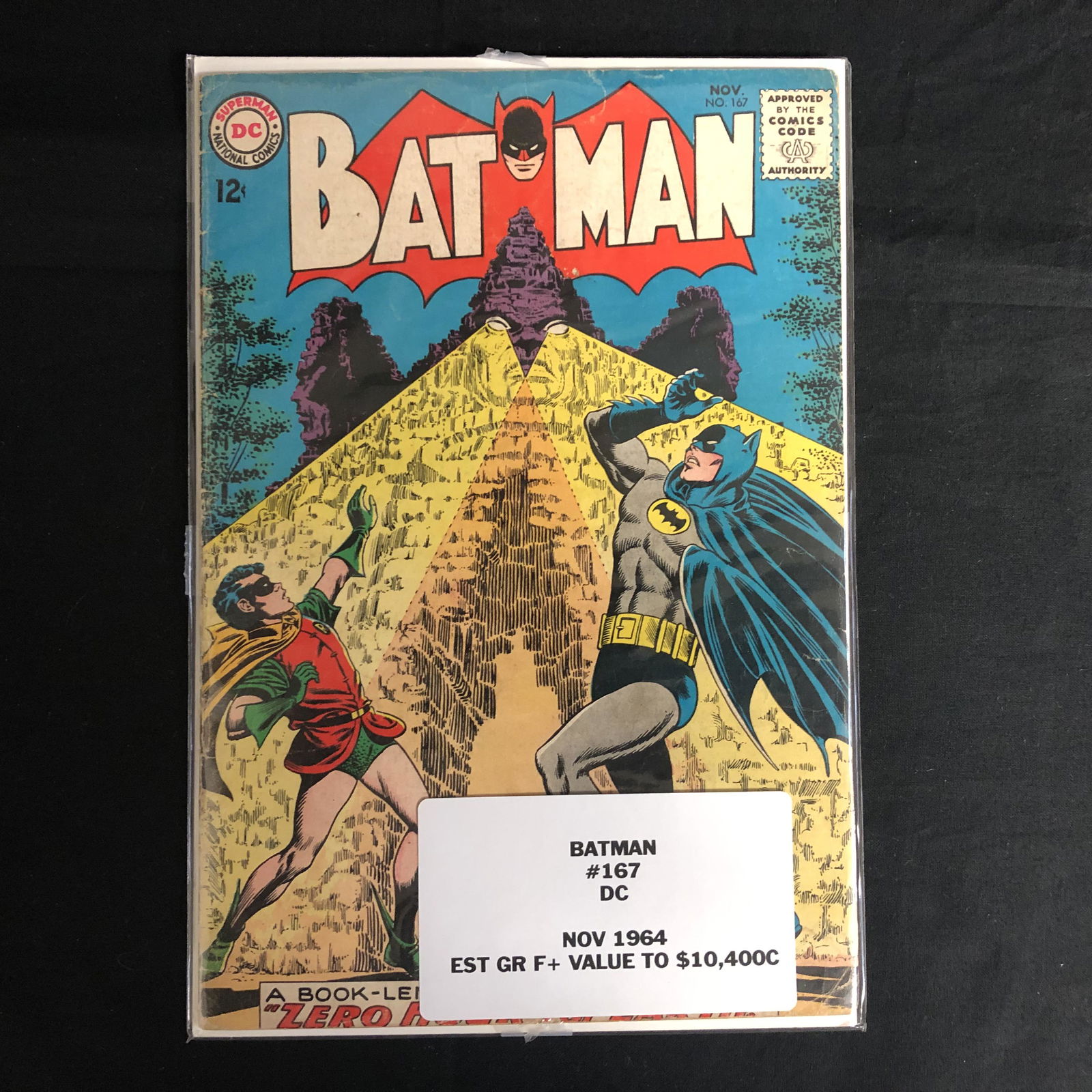 BATMAN #167 (DC COMICS) 1964 (1 of 1)