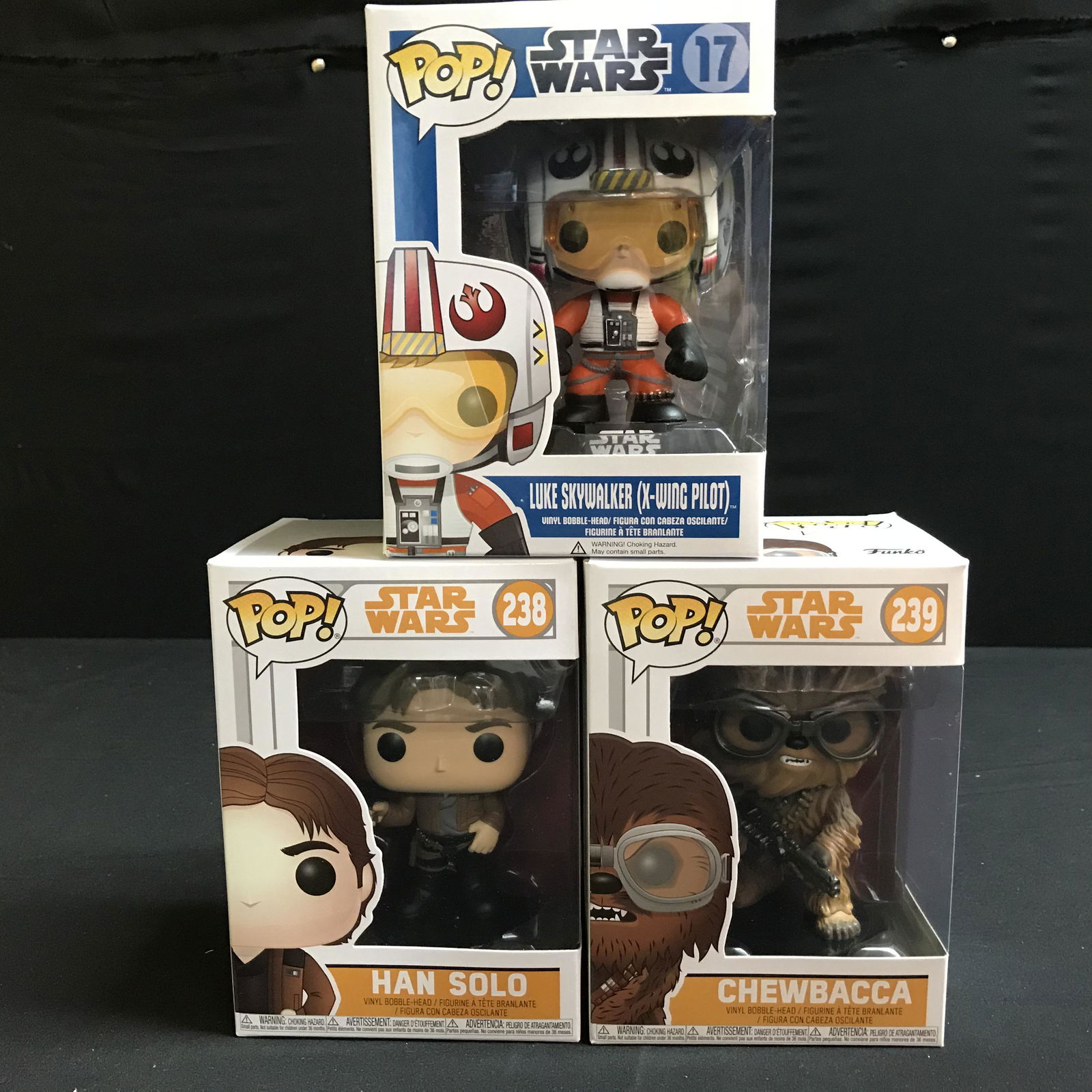 FUNKO POP! STAR WARS VINYL FIGURES LOT (1 of 1)