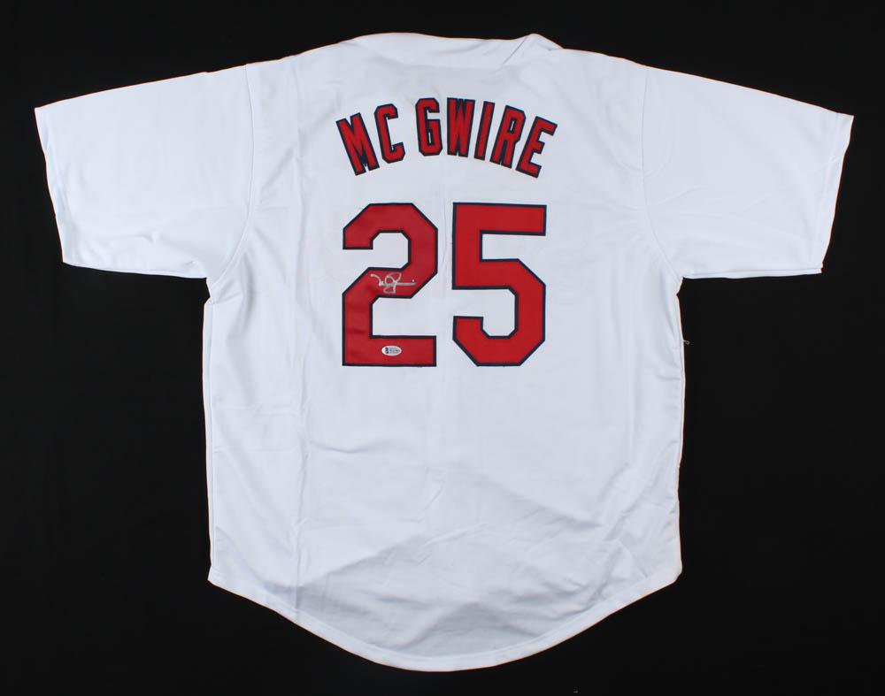 Mark McGwire Signed Jersey (Beckett COA) (1 of 3)