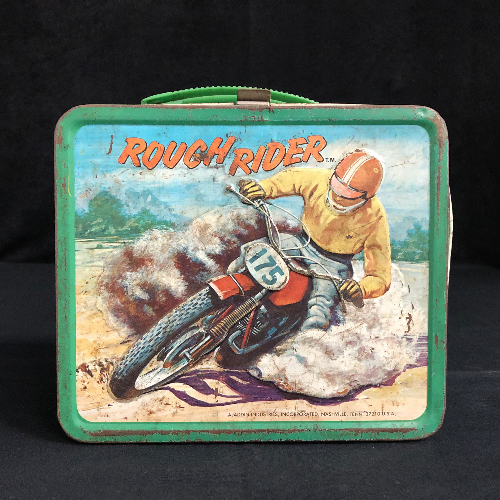 VINTAGE ROUGH RIDER LUNCH BOX (1 of 3)