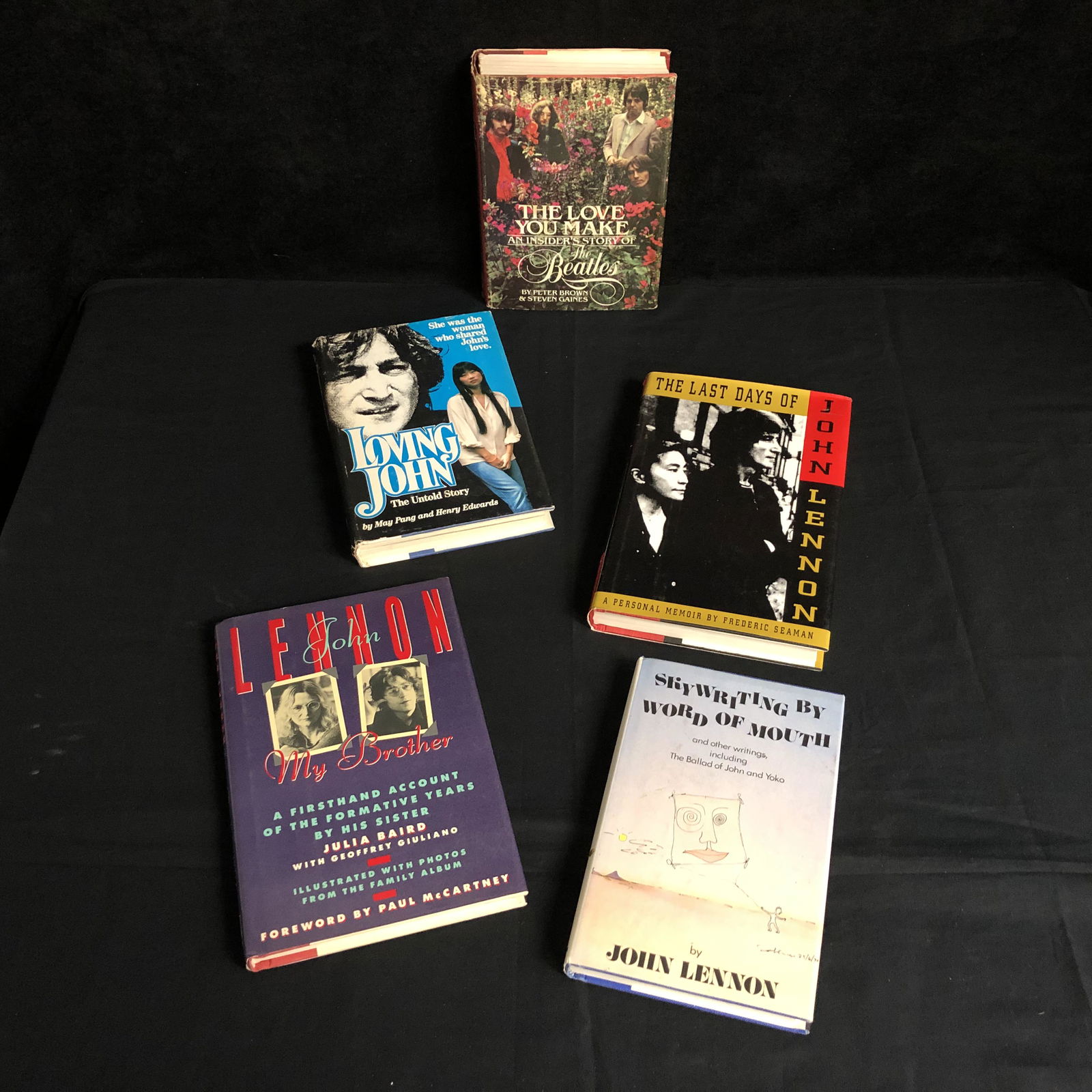 JOHN LENNON BOOK LOT (1 of 1)