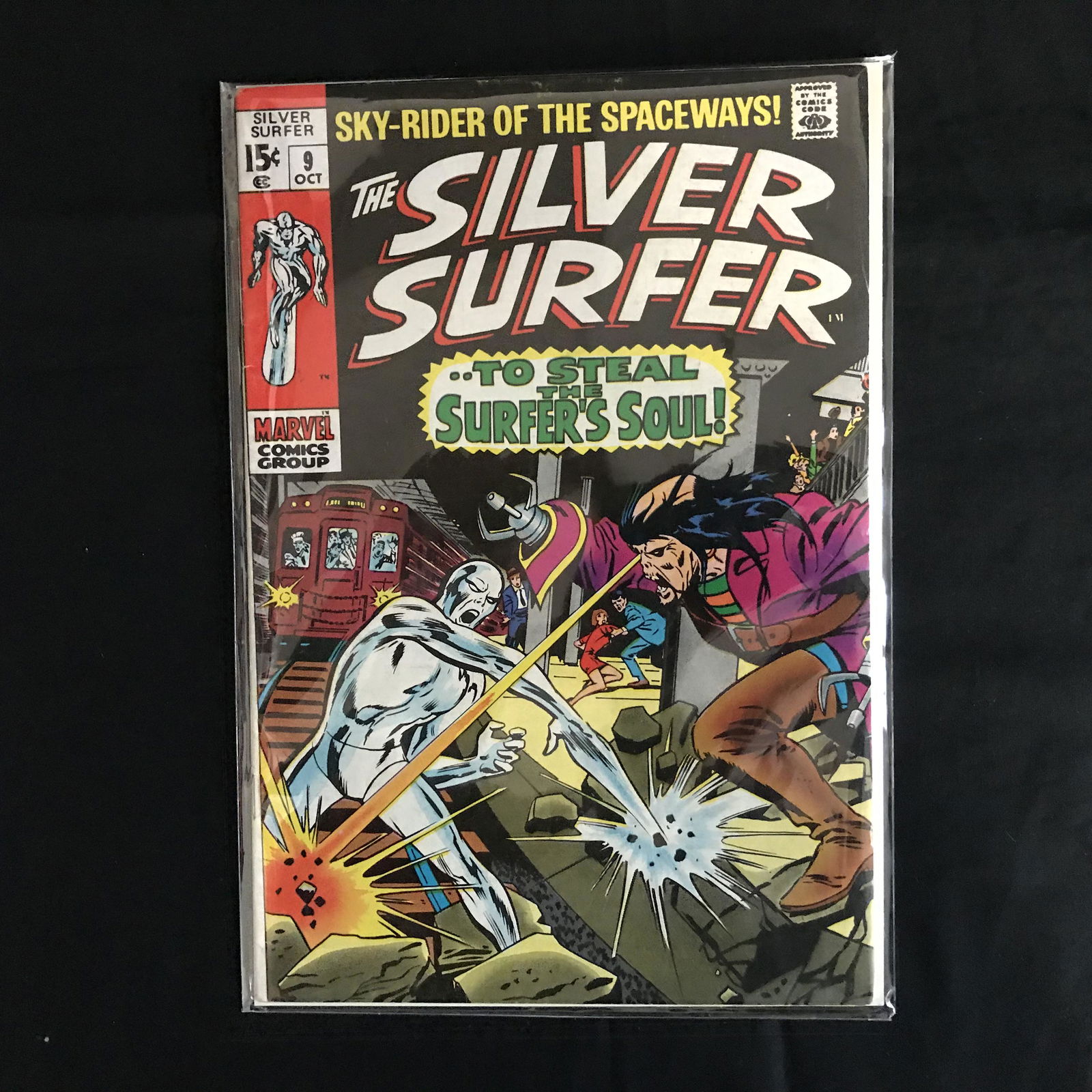 MARVEL COMICS SILVER SURFER NO.9 (1 of 1)