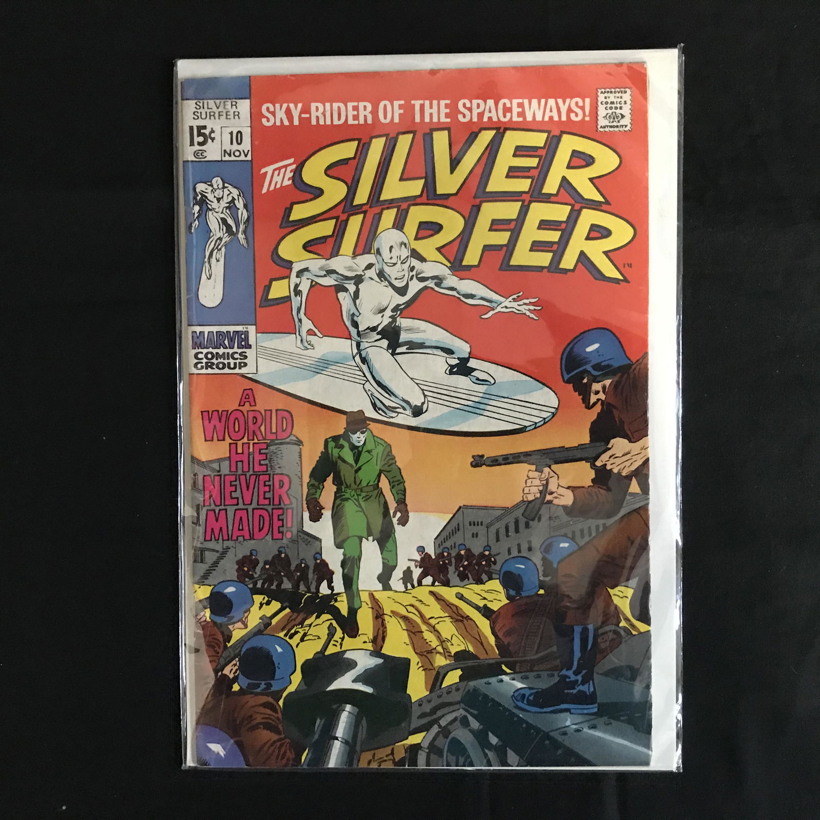 MARVEL COMICS SILVER SURFER NO. 10 (1 of 1)