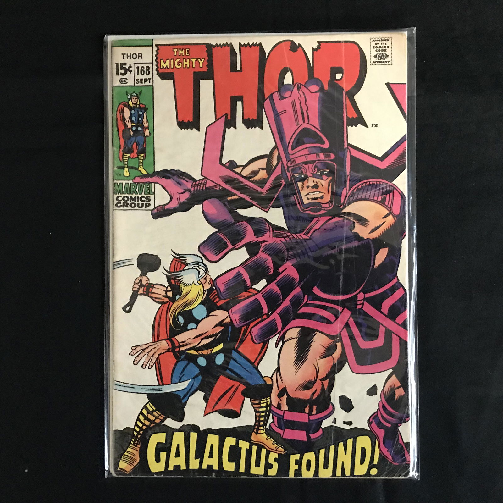 MARVEL COMICS THE MIGHTY THOR NO.168 (1 of 1)
