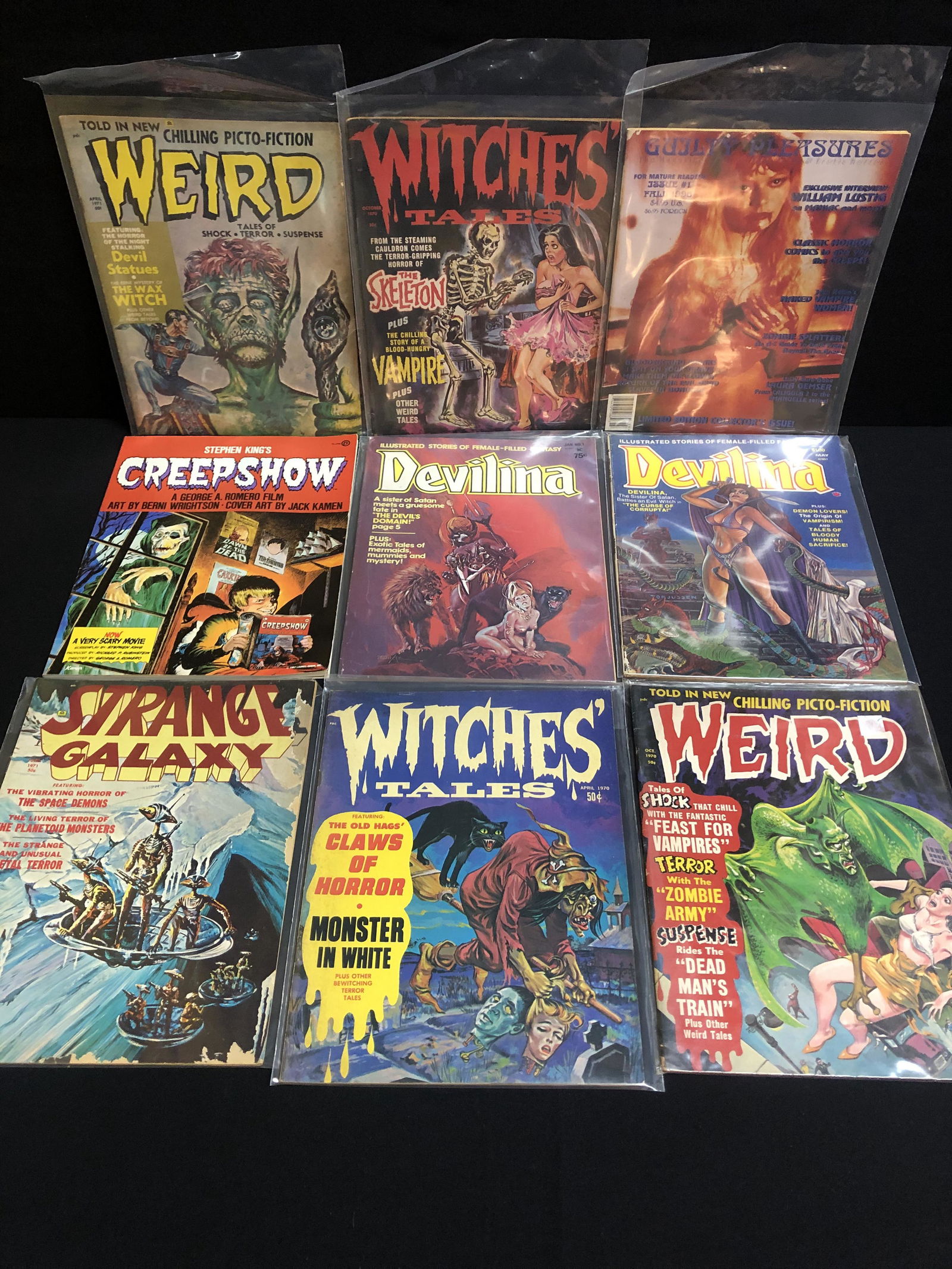 ASSORTED COMIC BOOK LOT (WITCHES TALES, WEIRD...) (1 of 1)