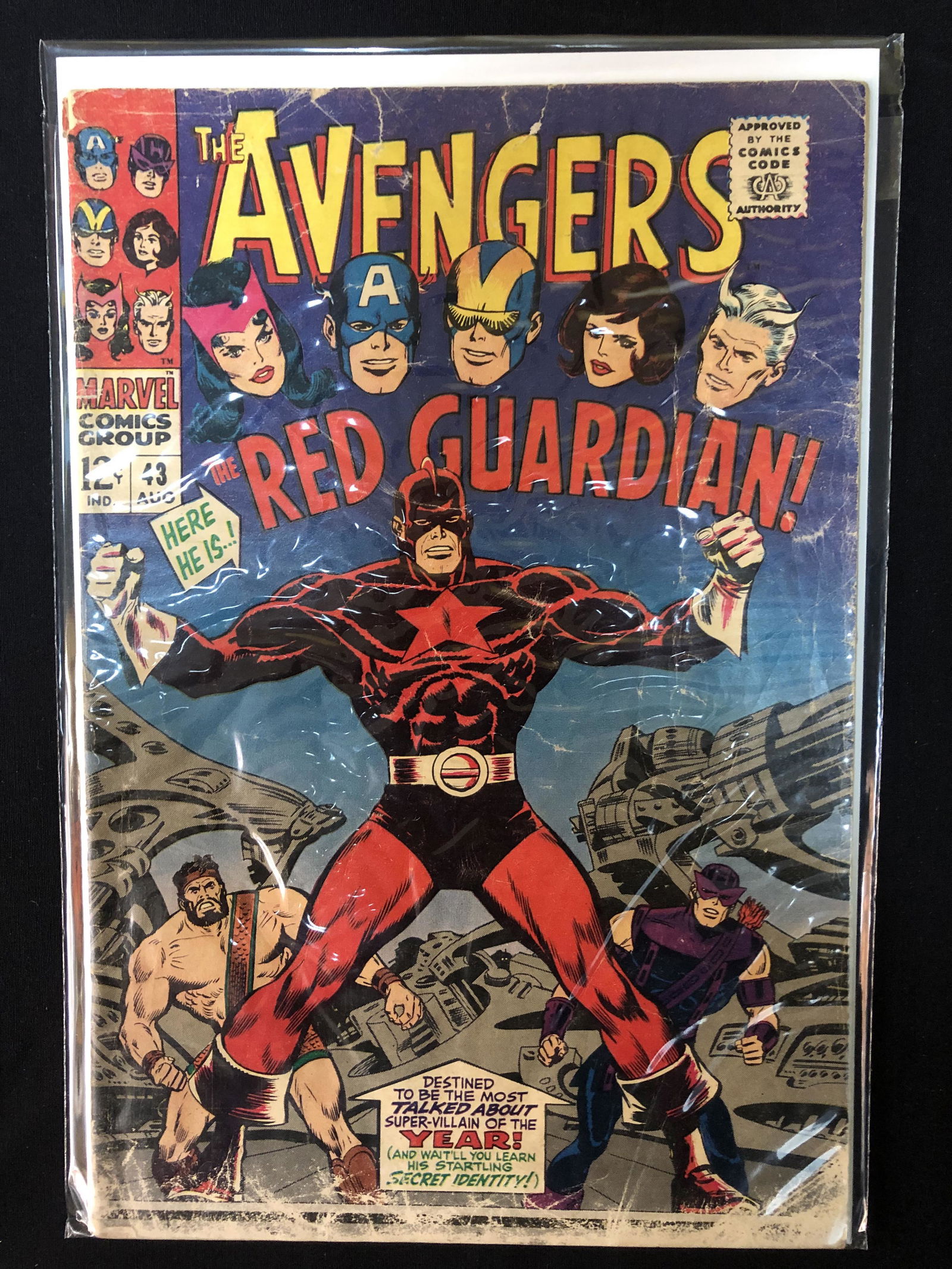 The AVENGERS #43 (MARVEL COMICS) (1 of 1)