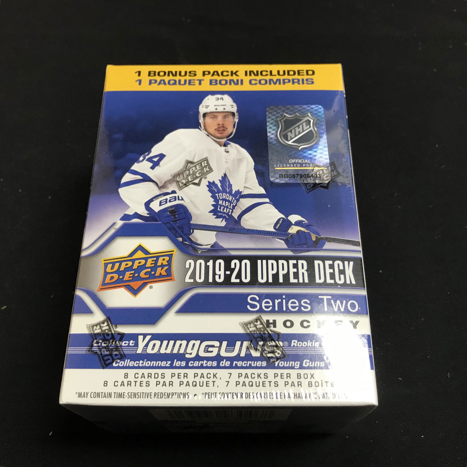 2019-20 UPPER DECK HOCKEY SERIES TWO BLASTER BOX (1 of 1)