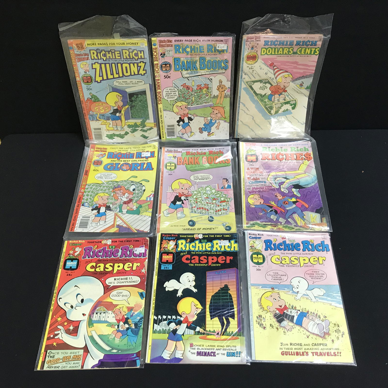 MIXED RICHIE RICH COMIC BOOK LOT (1 of 1)