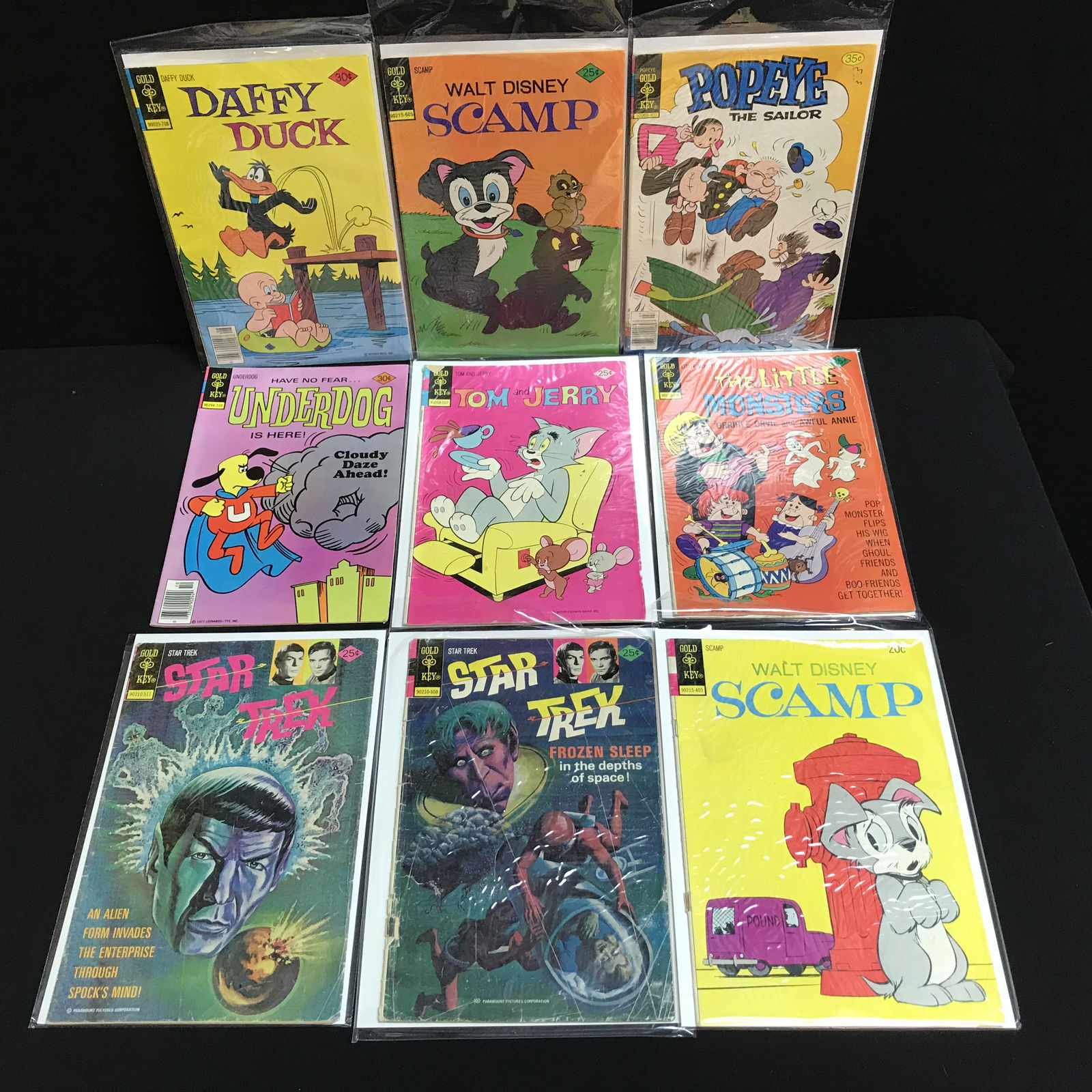 VINTAGE GOLD KEY COMICS BOOK LOT (1 of 1)