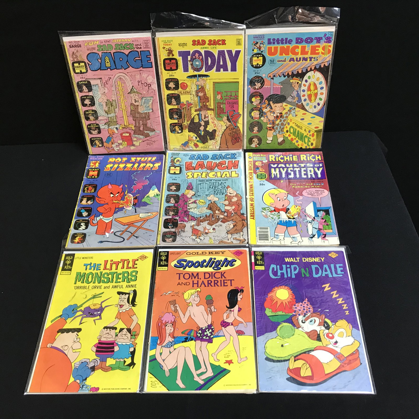 VINTAGE GOLD KEY/ HARVEY COMICS BOOK LOT: VINTAGE GOLD KEY/ HARVEY COMICS BOOK LOT