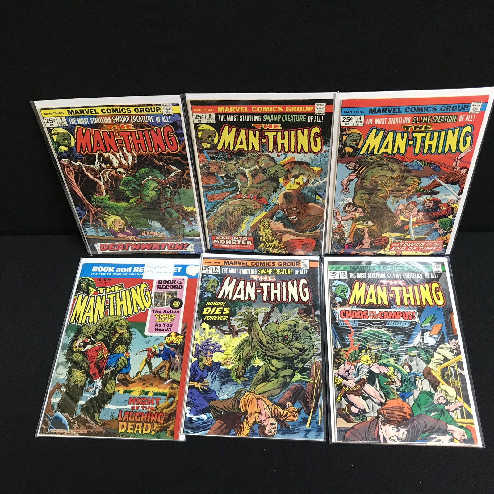 The MAN-THING Comic Book Lot (MARVEL COMICS) (1 of 1)