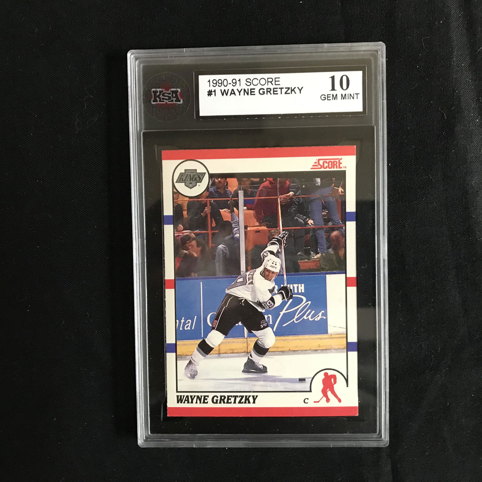 1990-91 SCORE #1 WAYNE GRETZKY (10 GEM MINT) (1 of 1)