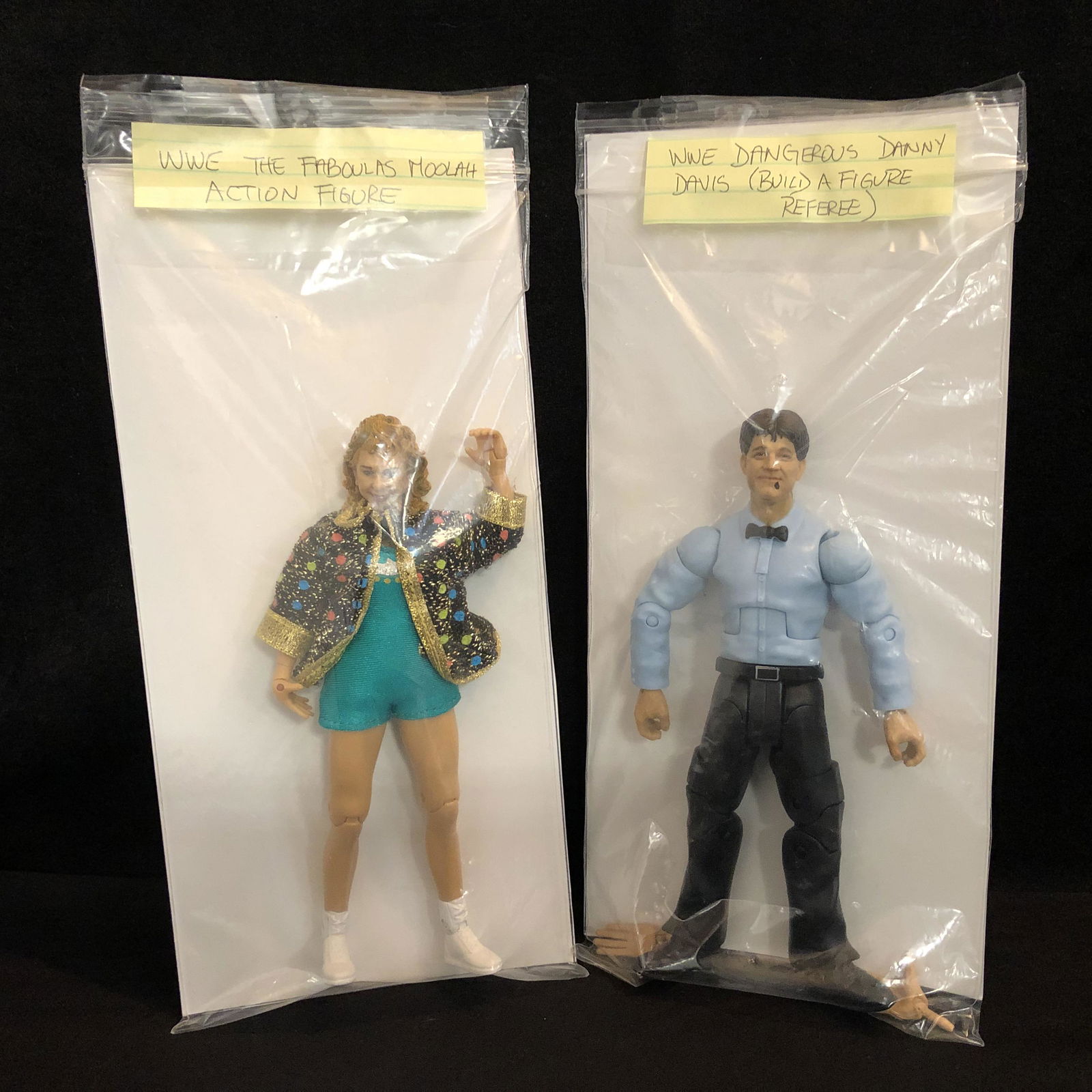 WWE ACTION FIGURES (THE FABOULAS MOOLAH/ DANGEROUS (1 of 1)