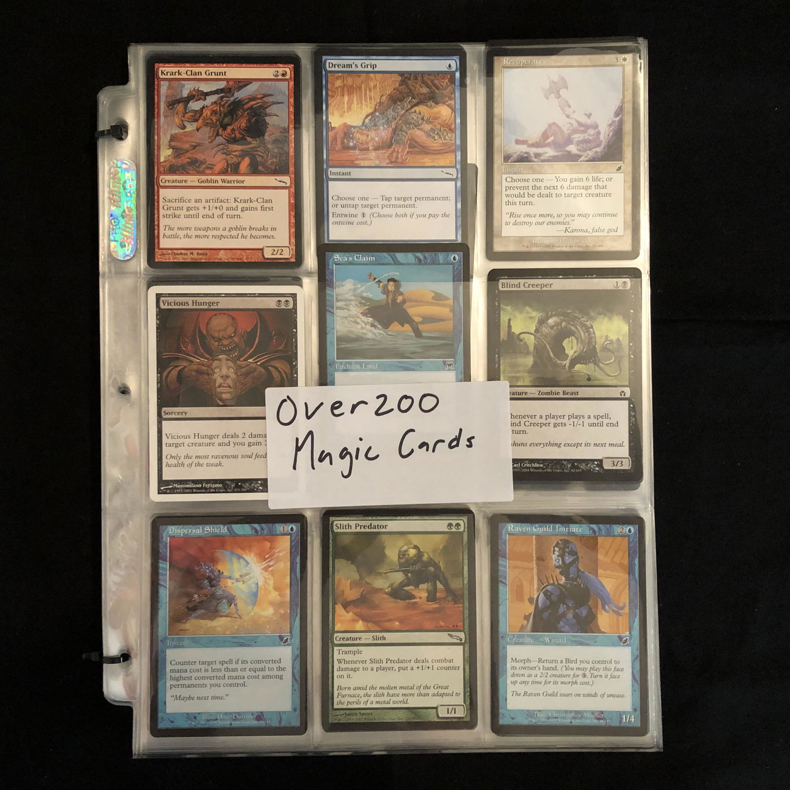 200+ MAGIC THE GATHERING CARDS (1 of 2)
