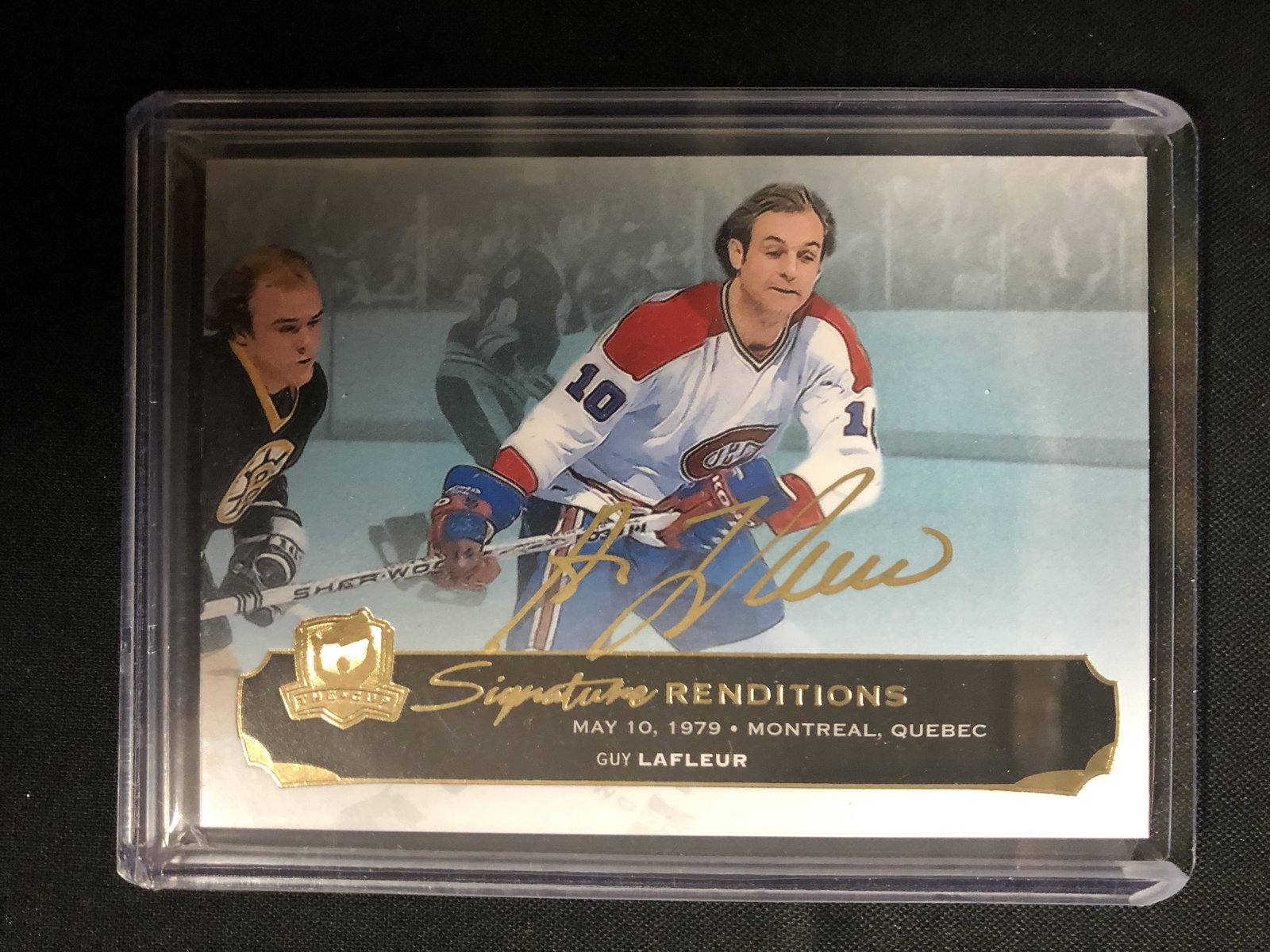 2014-15 UPPER DECK THE CUP HOCKEY #SR-GL GUY LAFLEUR (1 of 2)