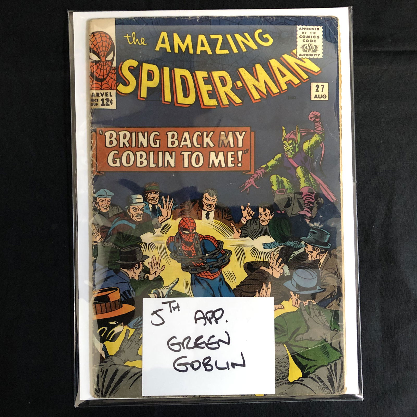 The AMAZING SPIDER-MAN #27 (MARVEL COMICS) (1 of 1)