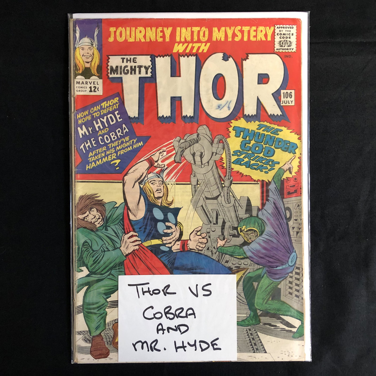 Journey into Mystery w/ THE MIGHTY THOR #106 (MARVEL CO: Journey into Mystery w/ THE MIGHTY THOR #106 (MARVEL COMICS)
