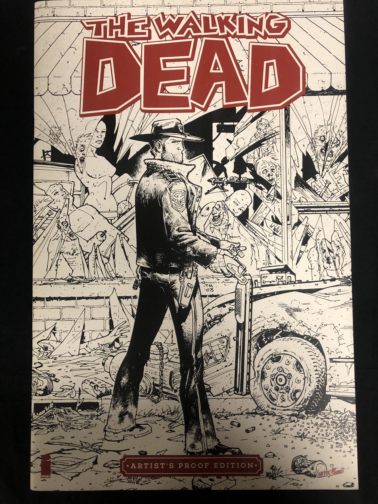 THE WALKING DEAD (IMAGE COMICS) Artist's Proof Edition (1 of 1)