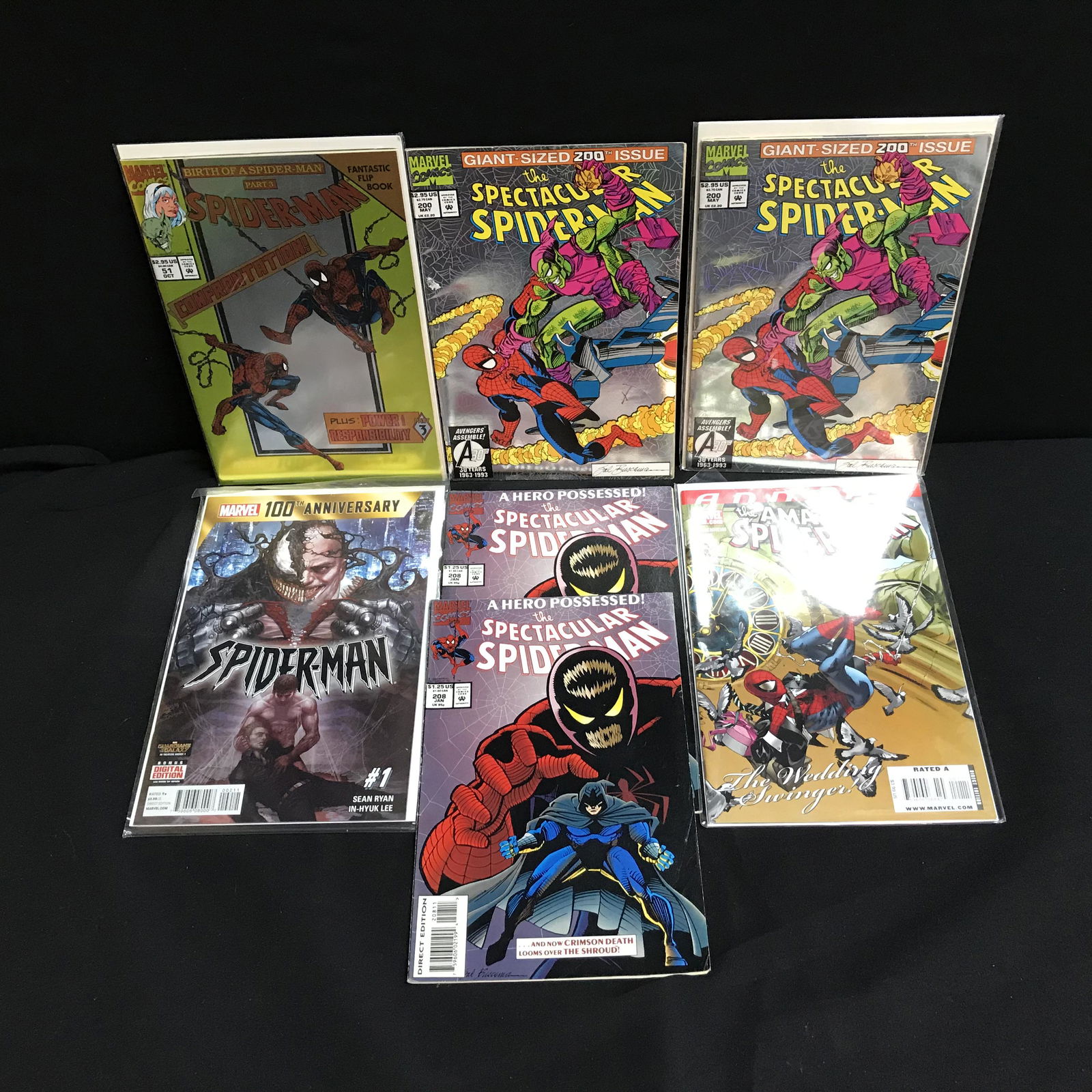 MIXED SPIDER-MAN COMIC BOOK LOT (MARVEL COMICS) (1 of 1)