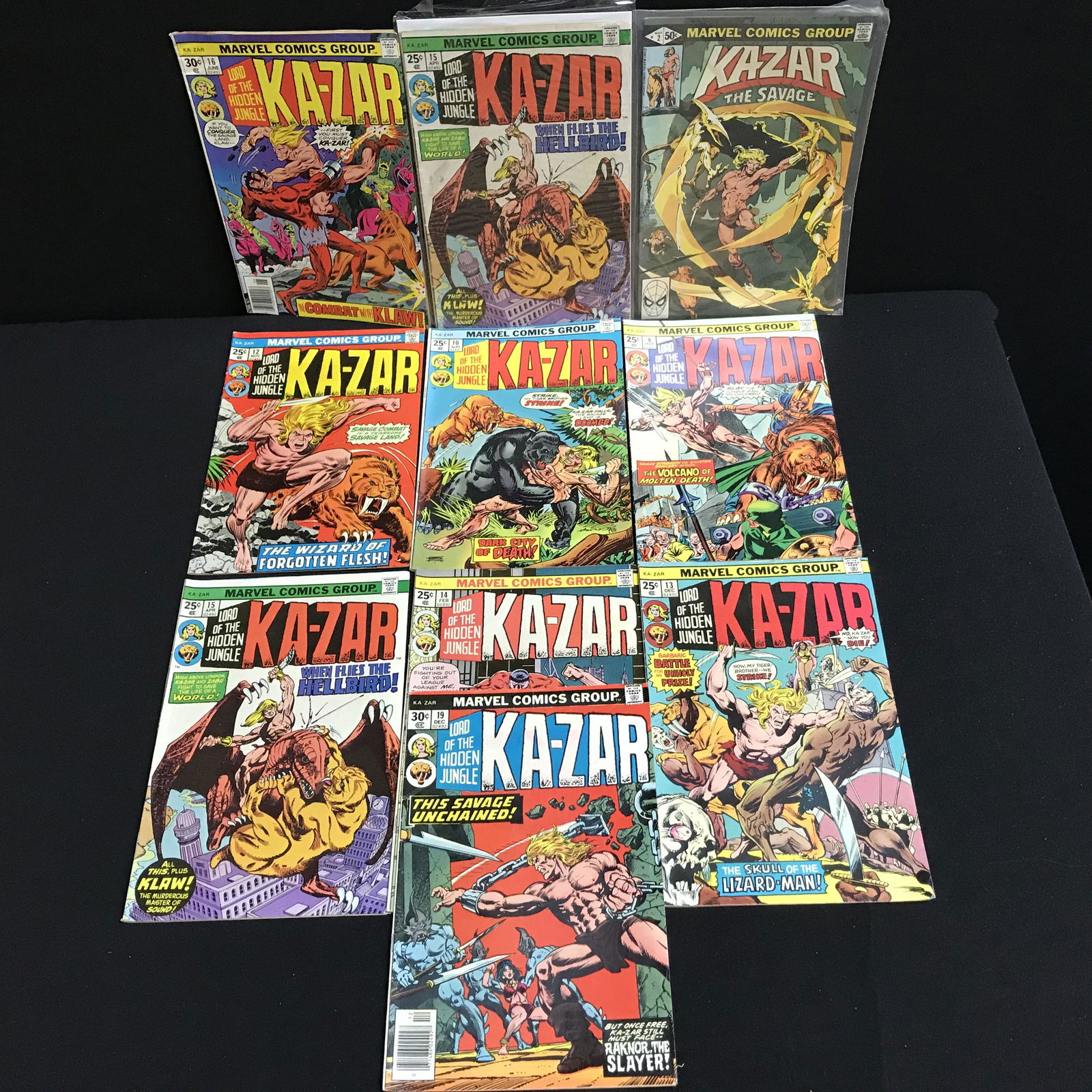 KA-ZAR COMIC BOOK LOT (MARVEL COMICS) (1 of 1)