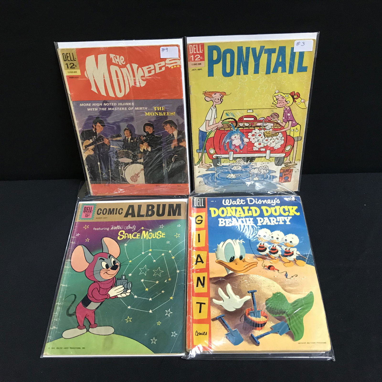 VINTAGE DELL COMICS BOOK LOT (THE MONKEES, PONYTAIL...) (1 of 1)