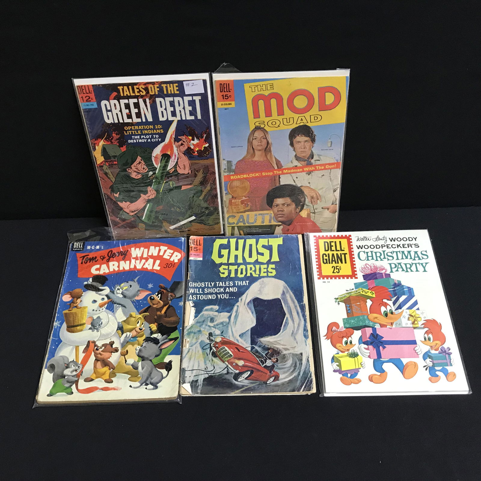VINTAGE DELL COMICS BOOK LOT (THE MOD SQUAD, GHOST (1 of 1)