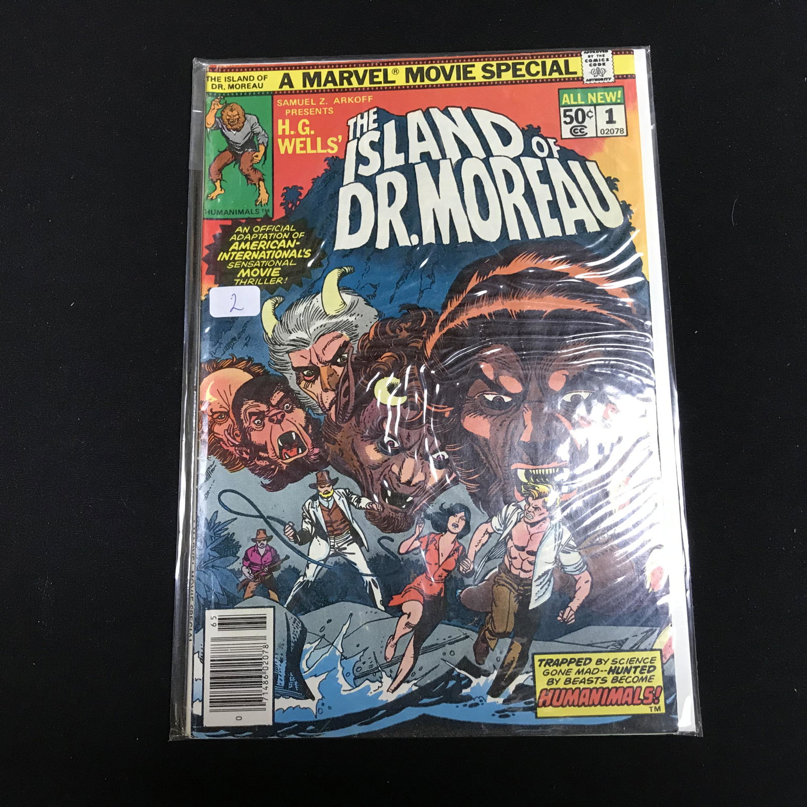 The ISLAND of DR. MOREAU #1 (MARVEL MOVIE SPECIAL) (1 of 1)