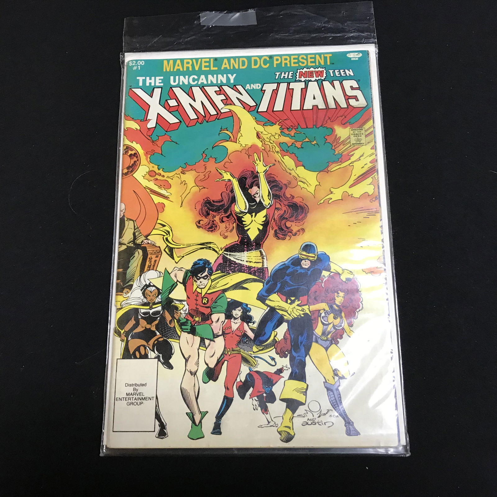 MARVEL & DC PRESENT #1 The UNCANNY X-MEN & The New TEEN (1 of 1)
