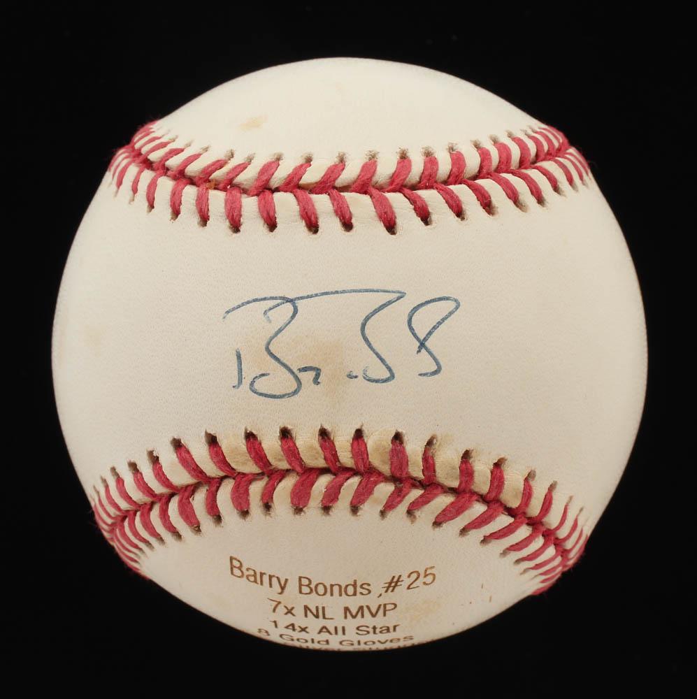 Barry Bonds Signed Rawlings Baseball (JSA COA) (1 of 3)