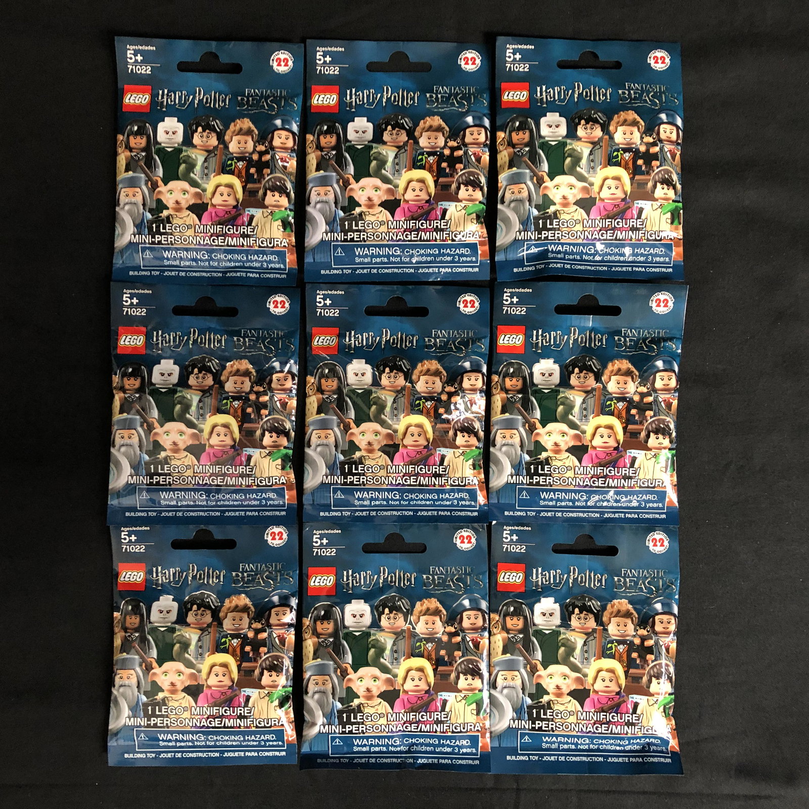 LEGO MINIFIGURES HARRY POTTER LOT OF 9: LEGO MINIFIGURES HARRY POTTER LOT OF 9