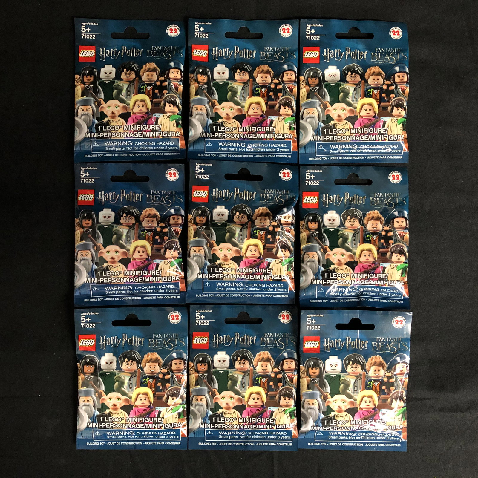 LEGO MINIFIGURES HARRY POTTER LOT OF 9: LEGO MINIFIGURES HARRY POTTER LOT OF 9