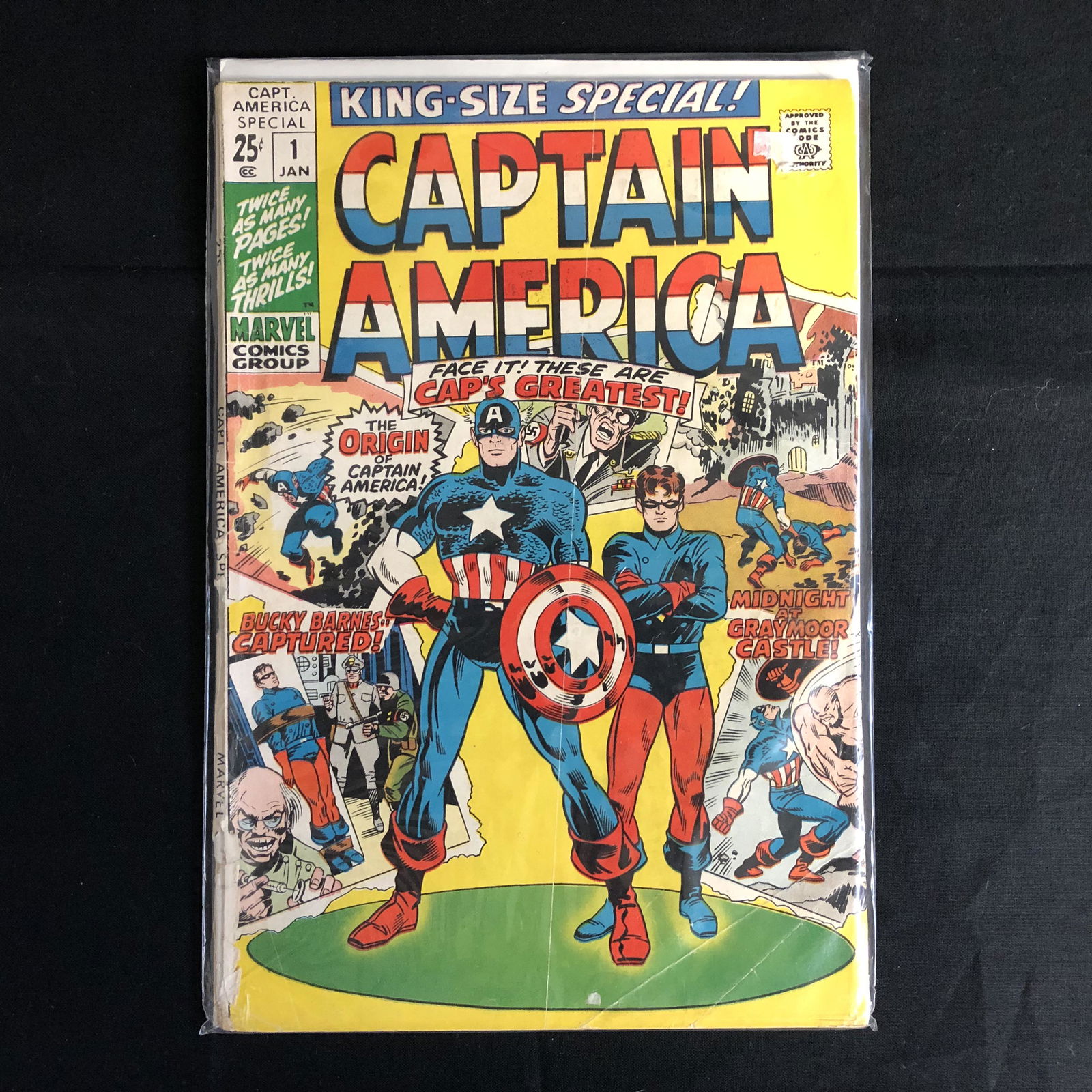 CAPTAIN AMERICA #1 (MARVEL COMICS) KING-SIZE SPECIAL! (1 of 1)