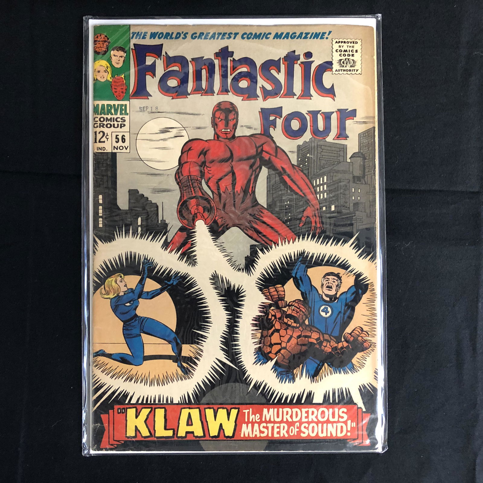 FANTASTIC FOUR #56 (MARVEL COMICS) (1 of 1)
