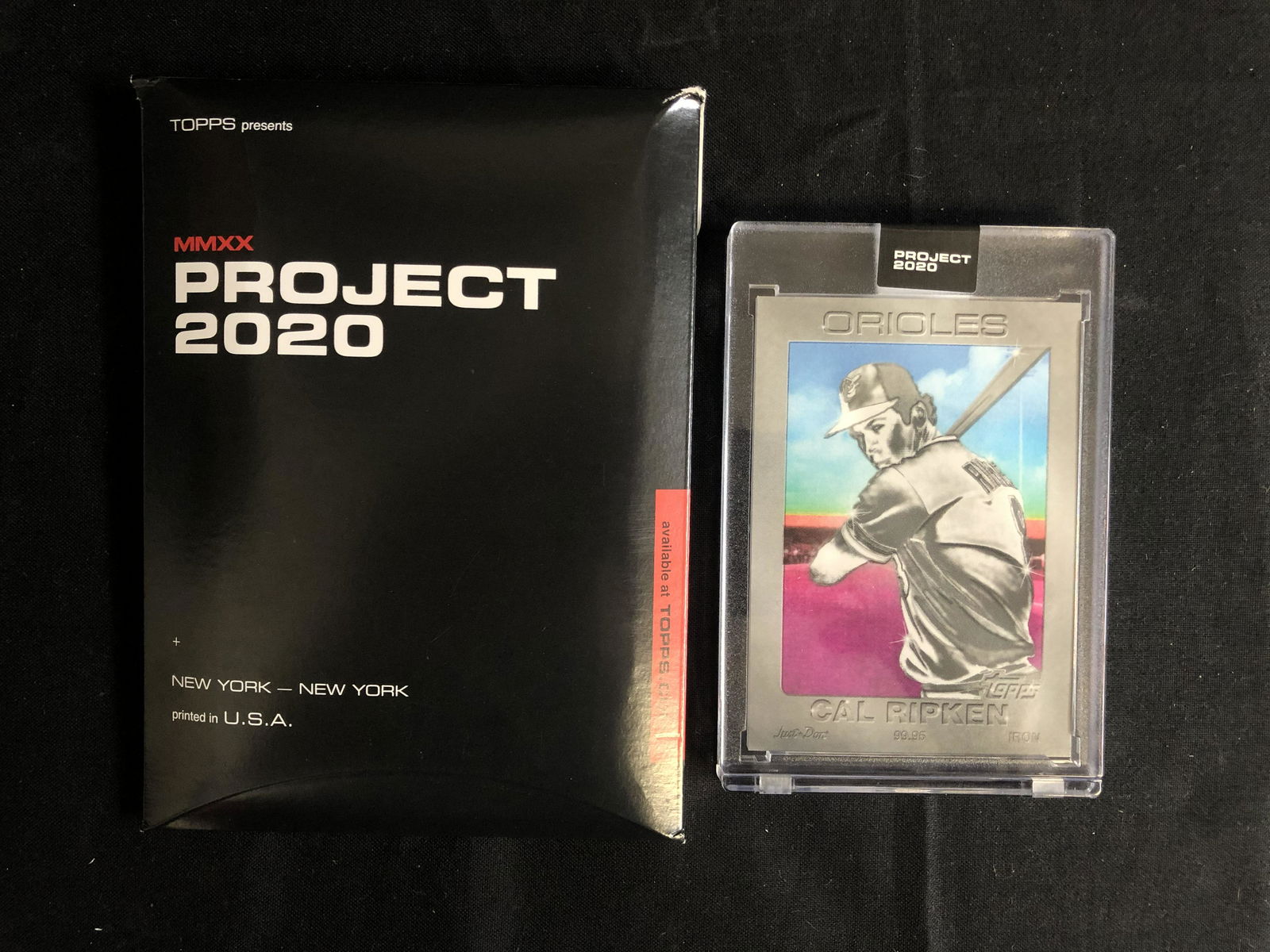 TOPPS MMXX PROJECT 2020 CAL RIPKEN BASEBALL CARD (1 of 1)