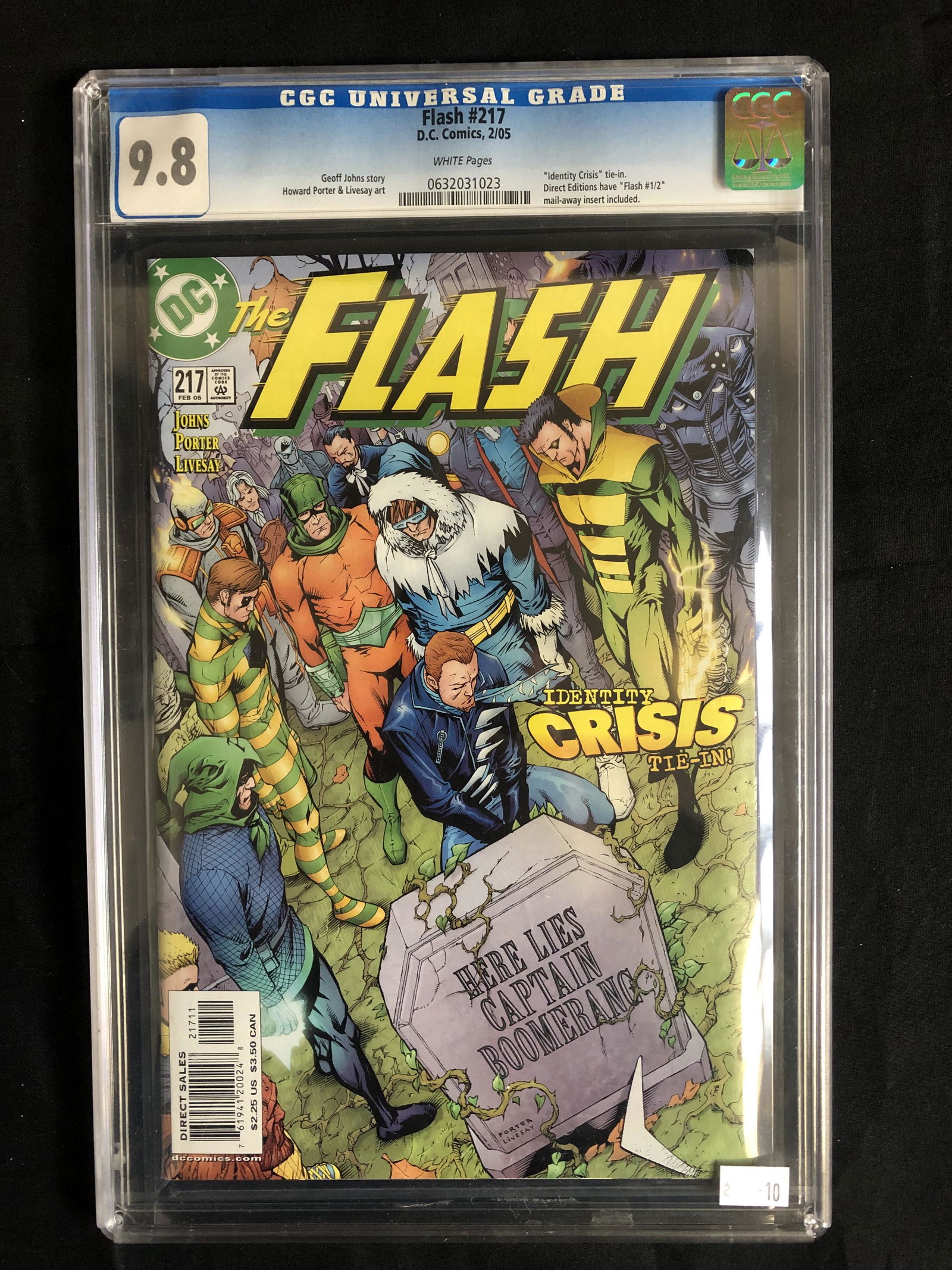 The FLASH #217 CGC GRADE (DC COMICS) 2005 (1 of 1)