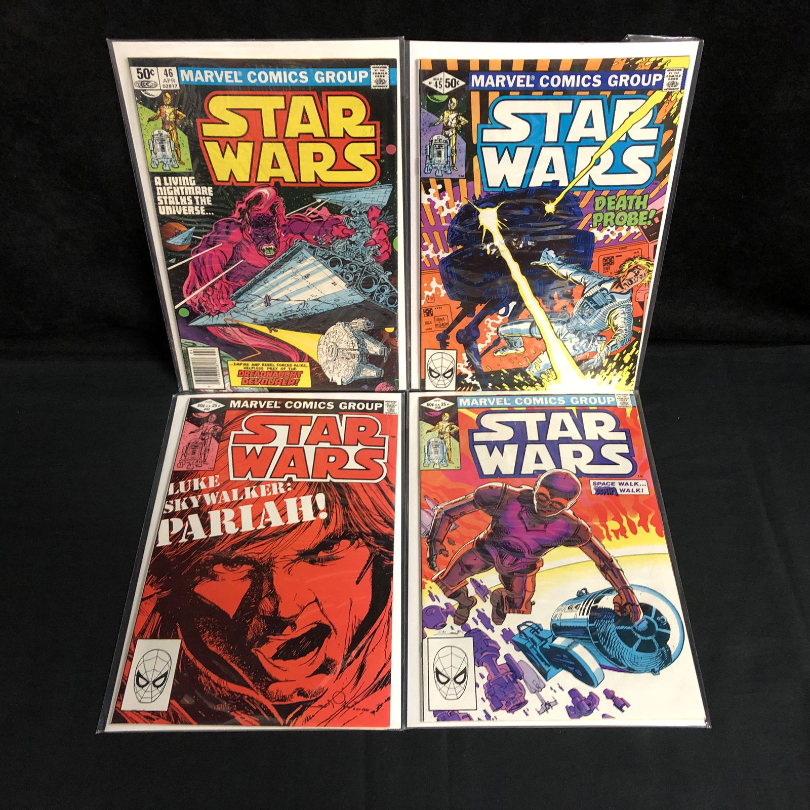 MARVEL COMICS: STAR WARS COMIC LOT OF 4 (1 of 1)