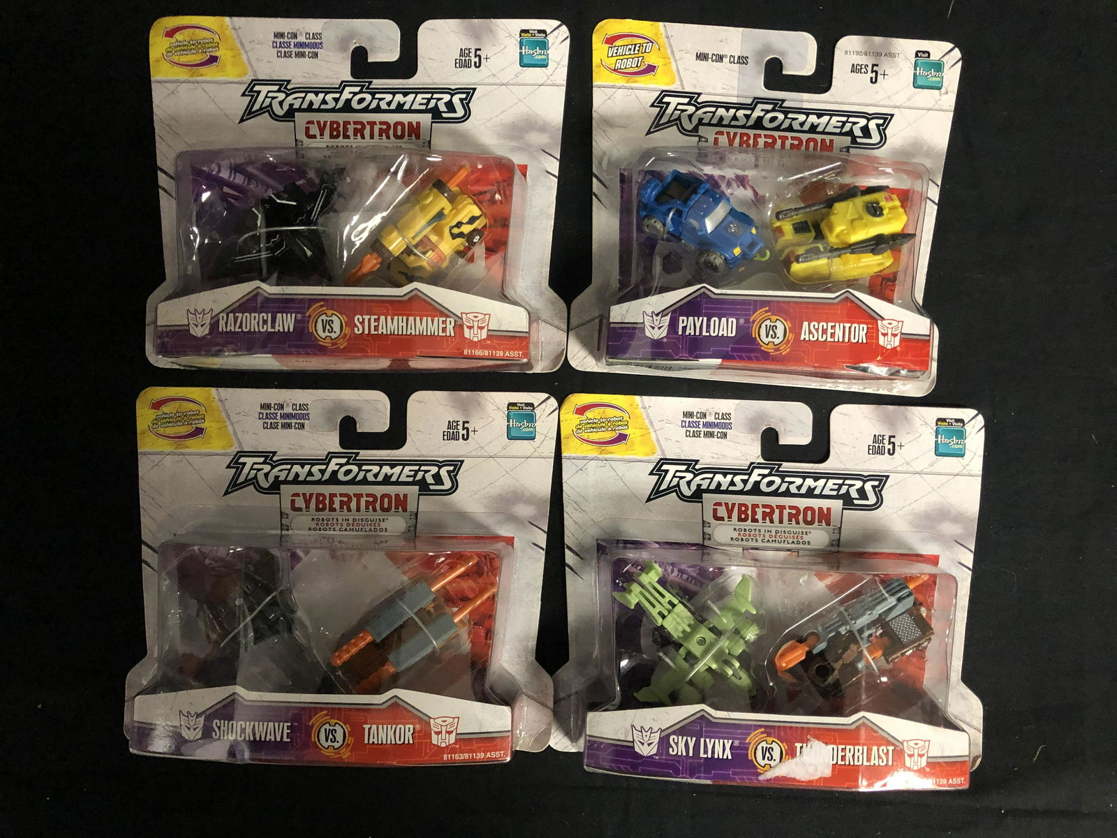 NEW IN BOX TRANSFORMERS LOT (1 of 1)